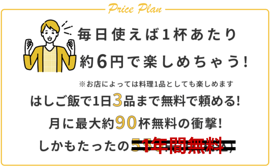 毎日使えば一杯あたり約6円でたのsめちゃう！