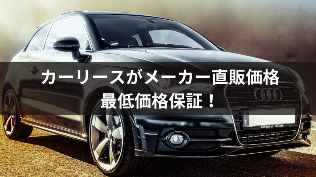 カーリースがメーカー直販価格
最低価格保証！